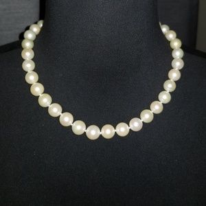 Zales 12mm Cultured Pearl Choker